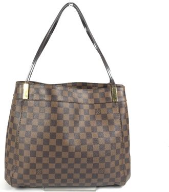 Louis Vuitton Damier Brown Ebene Damier Canvas Shoulder Bag Tote Bag (Pre-Owned)