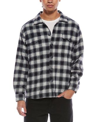 Stone Rose Textured Knit Shacket