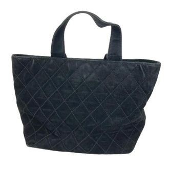 Chanel Pre-owned Vintage Shoulder Tote Bag - Dames - Pre-owned - Zwart - Maat: ONE Size Su&egrave;de