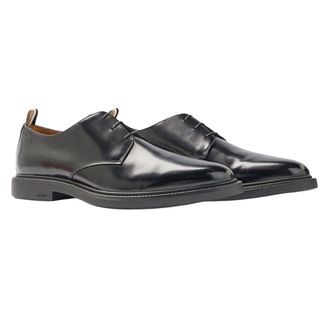 HUGO BOSS Heren Larry Leren Derby Schoenen (Zwart)