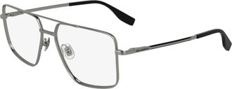 Karl Lagerfeld Mens 56mm Silver Eyeglasses KL357N-041-56