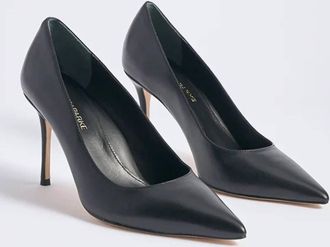Marion Parke Womens Classic Pumps In Black Nappa