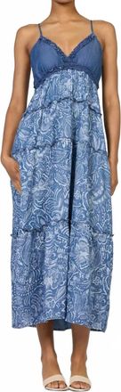 Dear John Denim Vicky Maxi Dress In Avalon