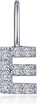 Lafonn Letter Charm Pendant in Silver E at Nordstrom
