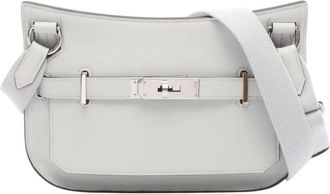 Hermès Borsa a tracolla Mini Jypsiere in pelle Swift 2024 - Grigio