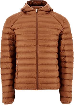 Jott Mens Nico Lightweight Puffer Jacket in Brown - Size 2XL