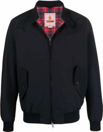Baracuta Heren, Jassen, Blauw, Maat: 4XS Katoen