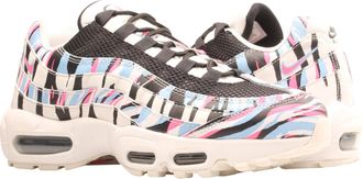 Nike Mens Nike Air Max 95 CTRY Korea White/Black-Blue Running Shoes CW2359-100