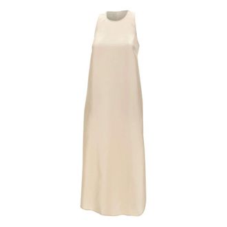 Loulou Studio Midi Dresses, female, Beige, Size: XS Paloma Dress