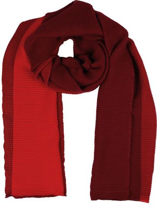 Capelli Modeschal CAPELLI NEW YORK, Damen, wine combo, Twill, Polyester, gemustert, mehrfarbig, Modet&uuml;cher Modeschal, tricolor, leichte Fransenkante, Farbverl