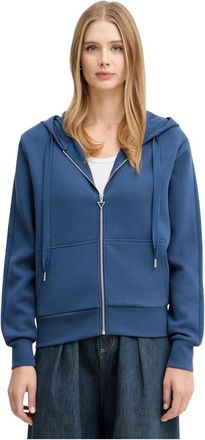 Guess Mujer, Sudaderas, Azul, Talla: S