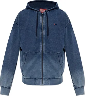 Diesel Hombre, Sudaderas, Azul, Talla: 2XL