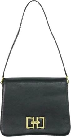 Ferragamo Pre-owned Shoulder Bags, female, Black, Size: ONE SIZE Pre-owned Vintage shoulder bag