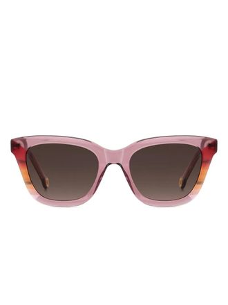 Carolina Herrera cat-eye tinted-lenses sunglasses - women - Acetate - 52 - Purple