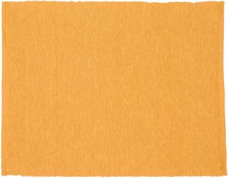 KASANOVA Tovaglietta segnaposto cotone a coste ocra 35x45 cm