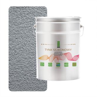 OEM Revoque De Silicona Para Fachadas Exteriores, Color Gris, 1,5 Mm, Calidad Superior, 25 Kg