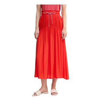 La Petite Francaise Mujer, Faldas, Rojo, Talla: L