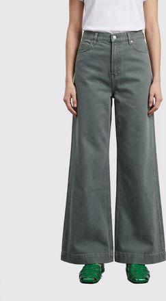 Calvin Klein Jeans a gamba larga Calvin Klein in denim di misto cotone