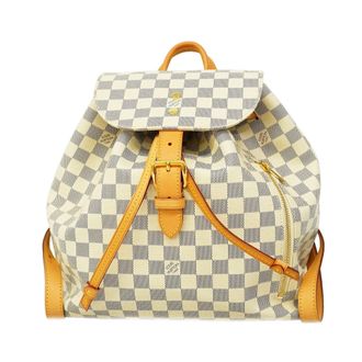 Louis Vuitton White Backpack (Pre-Owned)