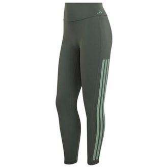 adidas Optim&eacute; Workout 3-Stripes 7/8 Leggings Leggings f&uuml;r Damen | grau