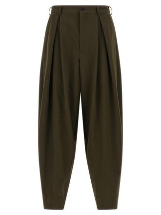 Comme Des Garçons Herringbone Wool Pants
