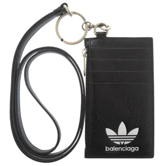 Balenciaga Black White Leather Shoulder Bag (Pre-Owned)