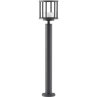 Lucande Lucande - L&aacute;mpara Para Exterior berenike En Gris De Aluminio