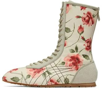 Onitsuka Tiger Mexico 66 Square Boots Floral White Cream 1183C848-100