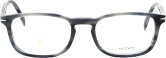 David Beckham DB102702W800 Plastic Optical Frame Eyeglasses - Gray