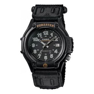 Casio Mens CASIO forester Series Retro Fashion Stylish Classic Pointers Series Waterproof Quartz Watch Mens Black Analog FT500WC-1BV