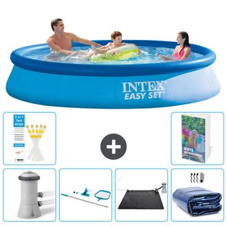 Intex Piscina Easy Set Redonda - 366x76 Cm - 7-piezas S235