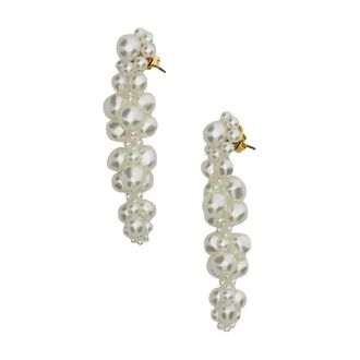 Simone Rocha Long Pearl Earrings