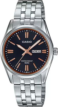 Casio Womens Silver Dial Stainless Steel Bracelet Watch - LTP-1335D-1AVDF