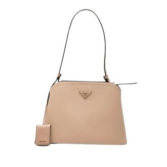 Prada Pre-owned Shoulder Bags, female, Beige, Size: ONE SIZE Pre-owned Vintage Shoulder Bag