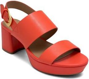 Aerosoles Camila Platform Sandal in Orange at Nordstrom Rack, Size 5.5