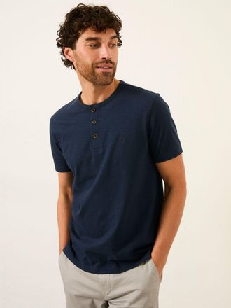 Fat Face FatFace Henley Navy Woodside Henley T-Shirt