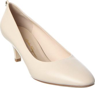 Ferragamo Judy Leather Pump
