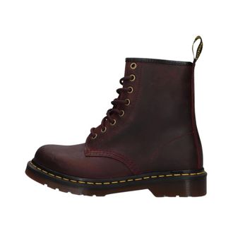 Dr. Martens Schoenen, Dames, Rood, 36 EU, Leer, 1460 Veterschoenen