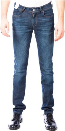 Re-hash P015 2663 Blauwe jeans - Heren - Regular Fit Jeans - Blauw - W44 - Denim - Jeans