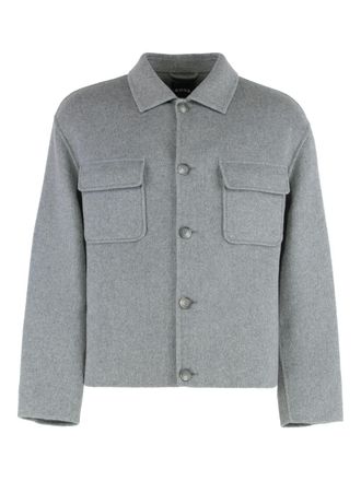 BOSS Caden button jacket - Grey