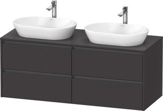Duravit Duravit - Ketho.2 Mueble Bajo Lavabo, Recorte Para Lavabo En Ambos