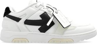 Off-white Slim Out Of Office sportschoenen - Heren - Sneakers - Wit - 41 1/2 EU - Leer - Schoenen