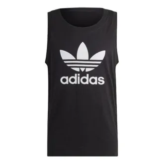 adidas Originals Adicolor Classics Trefoil Tank Top Black White IA4811