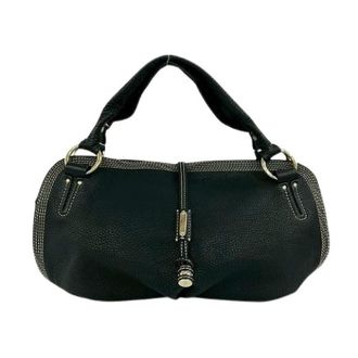 Celine Pre-owned Handbags, female, Black, Size: ONE SIZE Pre-owned Bitter Sweet Leather Handbag