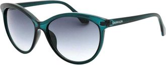 Calvin Klein Mens CK19534S 430 Gradient Sunglasses (Teal/Grey) - One Size