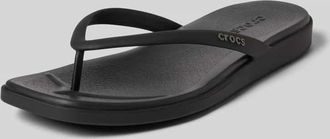 Crocs Zehentrenner mit Label-Detail Modell Miami Flip in Black, Gr&ouml;&szlig;e 36/37
