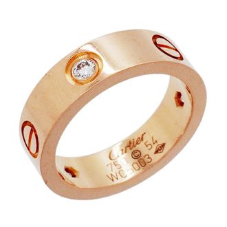 Cartier Pink Gold (18K) Band Ring (Pre-Owned)