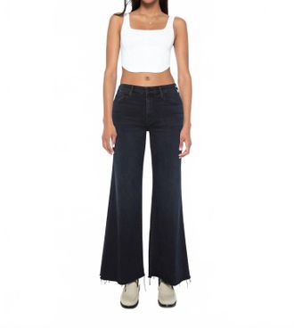 Mother Roller Fray Jeans In Night In Venice