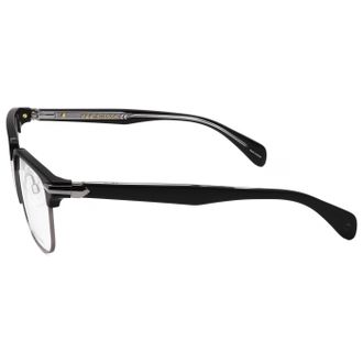 Rag & Bone RNB7038G80753 Browline Metal-Trim Eyeglasses - Black