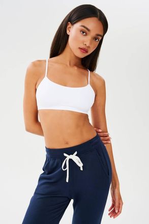 SPLITS59 Seamless Loren Bra In White